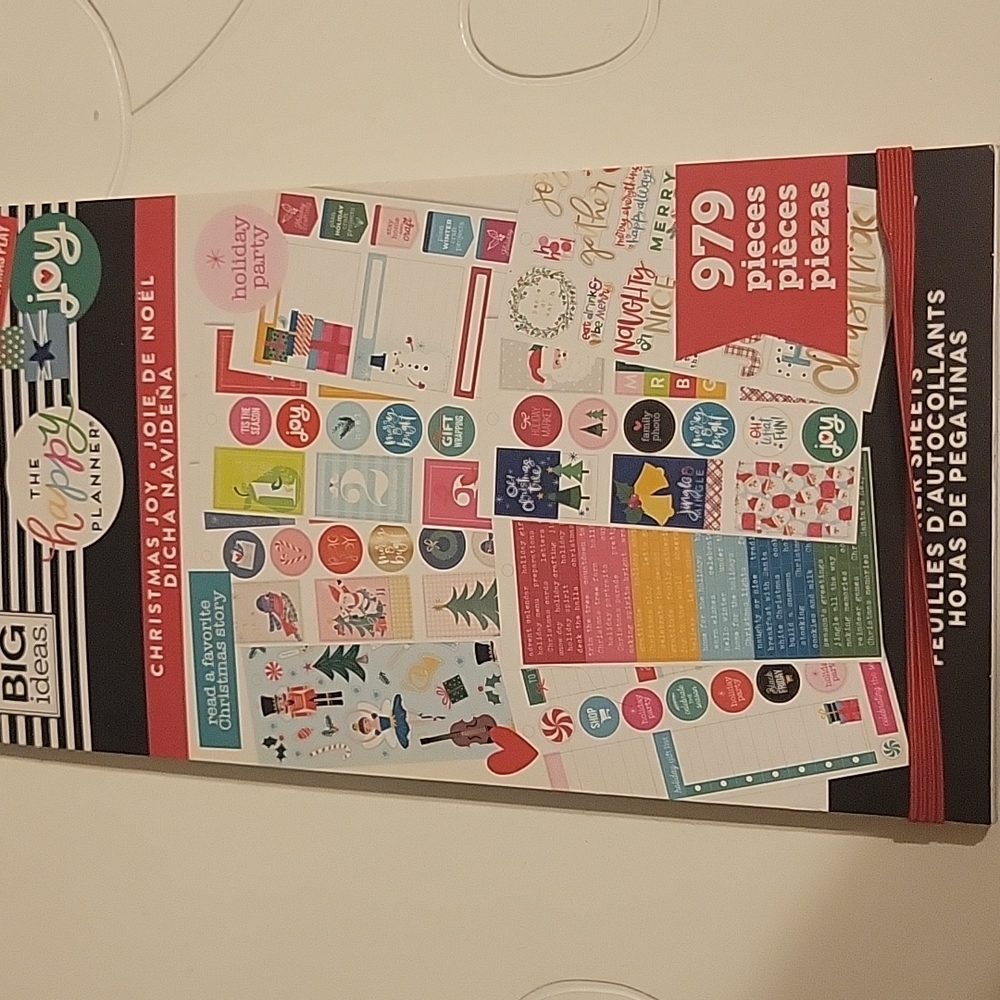 Happy Planner Sticker Book - Christmas Joy